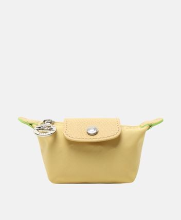 Leather coin purse Le Pliage