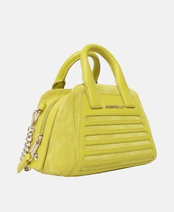 Leather handbag I-con Velvet