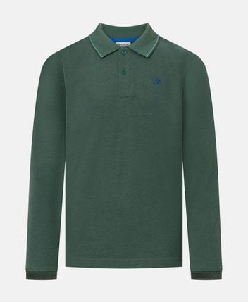 Long-sleeved polo shirt