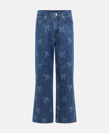 Straight leg jeans