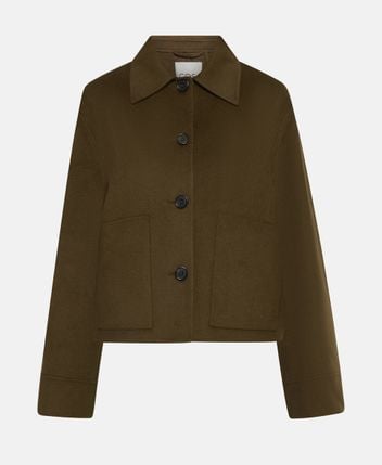 Wool-blend jacket