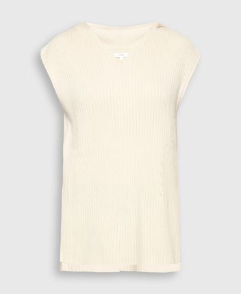 Wool-blend sleeveless pullover Daim