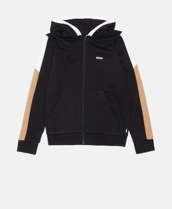 Hooded sweat jacket