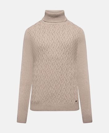 Wool-blend pullover