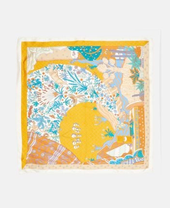 Silk square scarf Blair