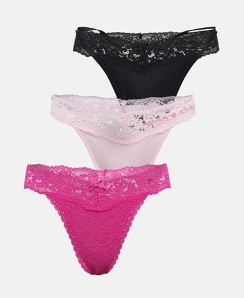 Thong, pack of 3