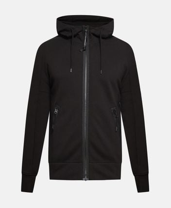 Hooded sweat jacket