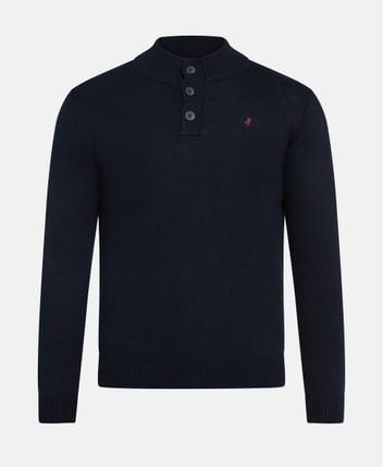 Wool-blend pullover