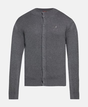 Wool-blend cardigan