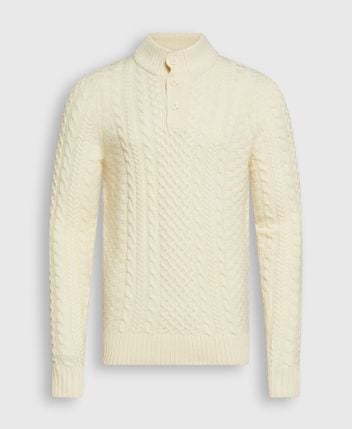 Wool-blend pullover