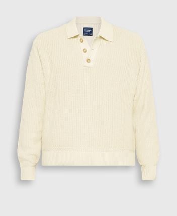 Knitted polo shirt