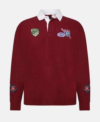 Long-sleeved polo shirt