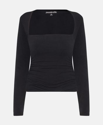 Long-sleeved top