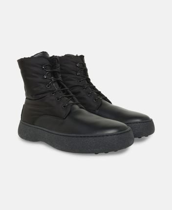 Lace-up ankle boot