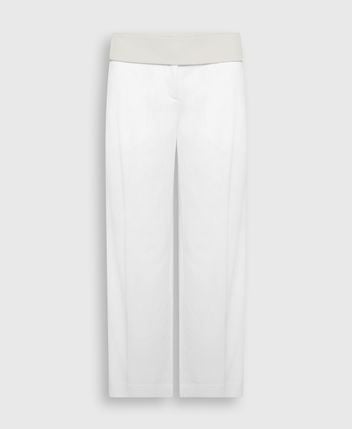 Wool-blend trousers