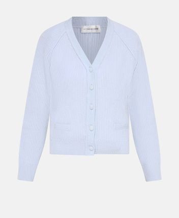 Wool cardigan Stepped