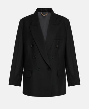 Wool-blend blazer