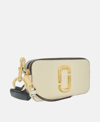 Leather cross body bag The Snapshot