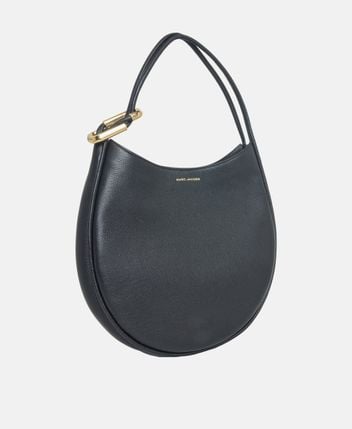 Leather shoulder bag