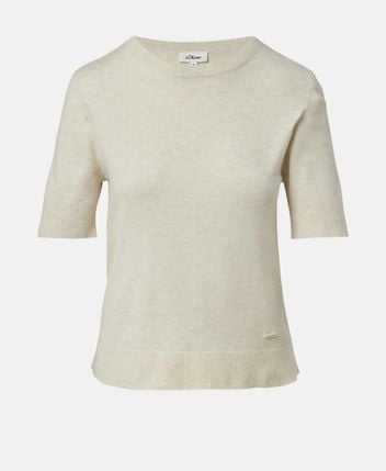 Short-sleeved pullover