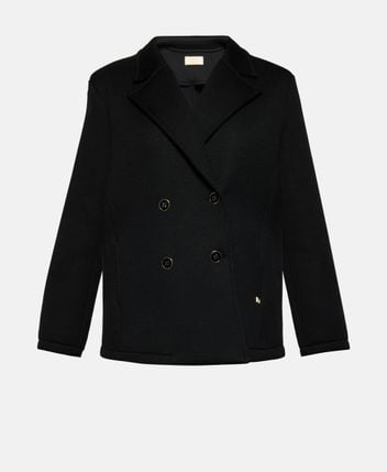 Short-sleeved coat