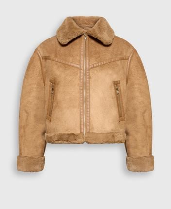 Leather-look jacket