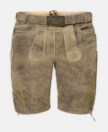Traditional leather shorts