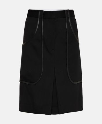Wool skirt