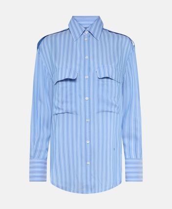 Silk-blend blouse Utility