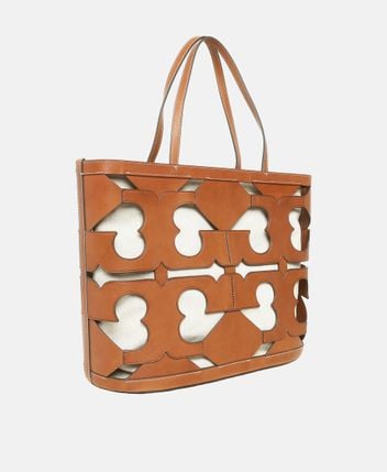 Leather tote bag Ella