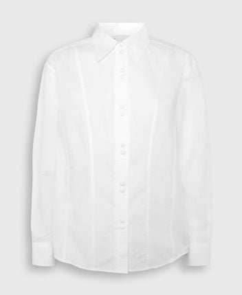 Long-sleeved blouse