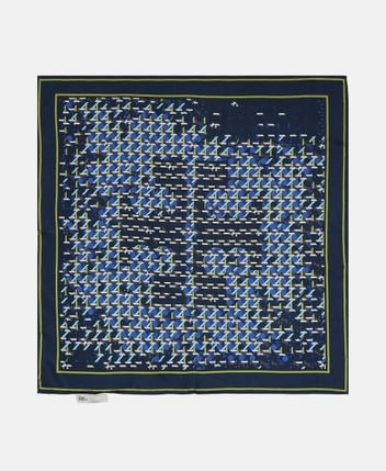 Silk square scarf