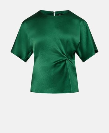 Satin shirt blouse