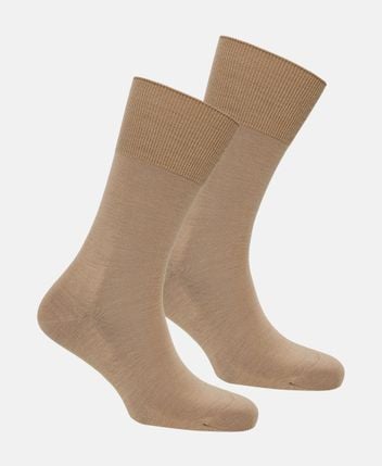 Wool-blend socks, pack of 2