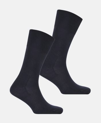 Wool-blend socks, pack of 2 Airport