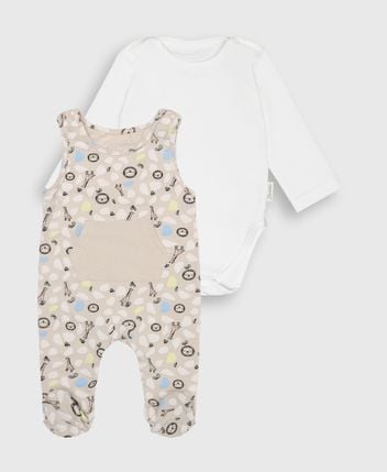 Body and romper set