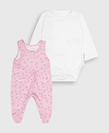 Body and dungarees set