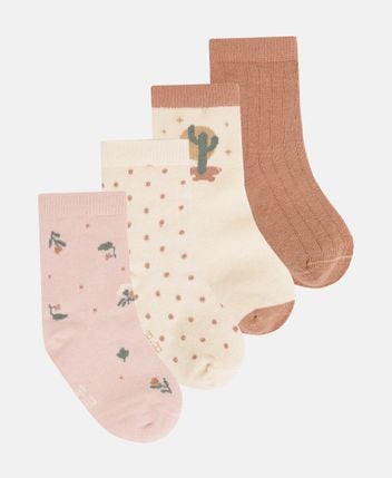 Socks, pack of 4