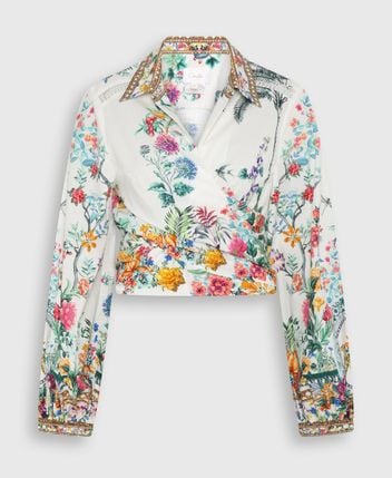 Wrap blouse
