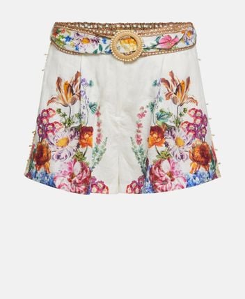 Linen shorts