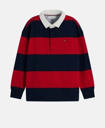 Long-sleeved polo shirt