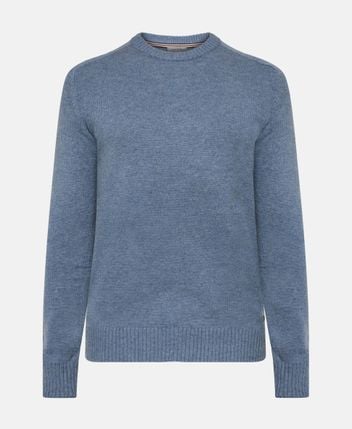 Wool-blend pullover