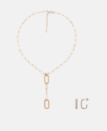 Necklace and earrings set Quinn