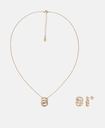 Necklace and earrings set