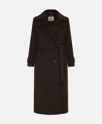 Wool-blend coat