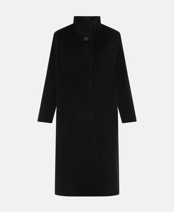 Wool-blend coat
