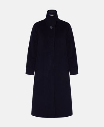 Wool-blend coat