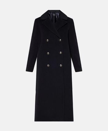 Wool-blend coat