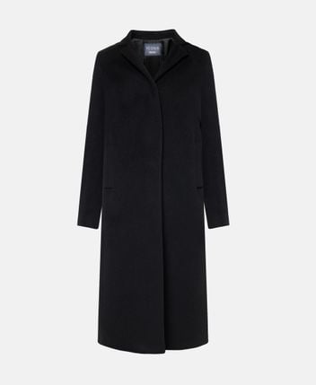 Wool-blend coat
