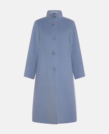 Wool-blend coat